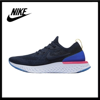 ข้อเสนอพิเศษ ของแท้Nike Epic React Flyknit รองเท้าผ้าใบผู้ชายและผู้หญิง