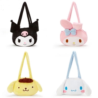 2021 New My Melody Cinnamoroll Kuromi กระเป๋าเป้สะพายหลังขนาดใหญ่สําหรับผู้หญิง