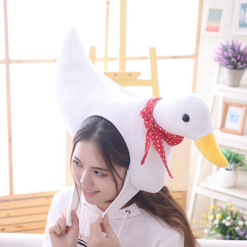 ส่งด่วน l หมวกเป็ด สีขาว พร้อมส่งจากไทย