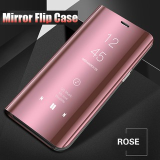 เคส Xiaomi Redmi Note 9s 9 Pro Max 8 Pro 7 Pro หน้าต่างโปร่งใส พลิกเคสโทรศัพท์