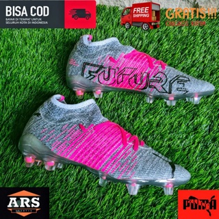 Puma future รองเท้าฟุตบอล // puma future z pink Grey grade full Clear