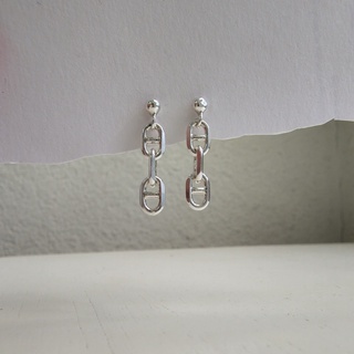 Me.phenomenal : double D Earrings : m(silver925/เงินแท้925)