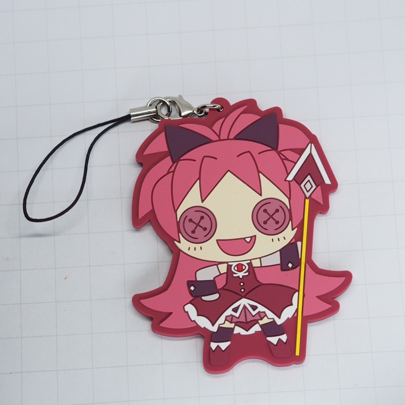 Madoka Magica - Ichiban Kuji Mahou Shoujo Madoka★Magica ~MagiccraftII~: Kyoko Sakura Rubber Strap