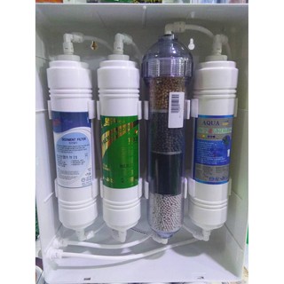 เครื่องกรอง 4 ขั้นตอน ระบบ แร่+Alkaline USAriyaไส้กรอง INLINE ไส้กรองเกรดA จากประเทศเกาหลี น้ำดื่มสอาดเพื่อสุขภาพที่ดี