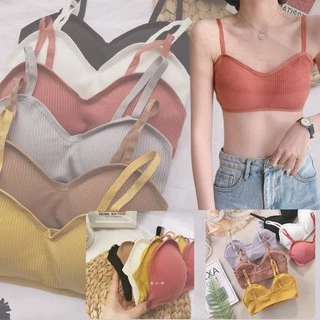 AP ชุดชั้นในหญิง สปอร์ตบรา ผ้านิ่ม ฟองน้ำนุ่ม ใส่สบาย ไม่เสียทรง เกรดพรีเมี่ยม ราคาถูกจากโรงงาน