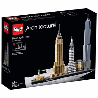 LEGO® Architecture New York City 21028 - (เลโก้ใหม่ ของแท้ 💯% กล่องสวย พร้อมส่ง)