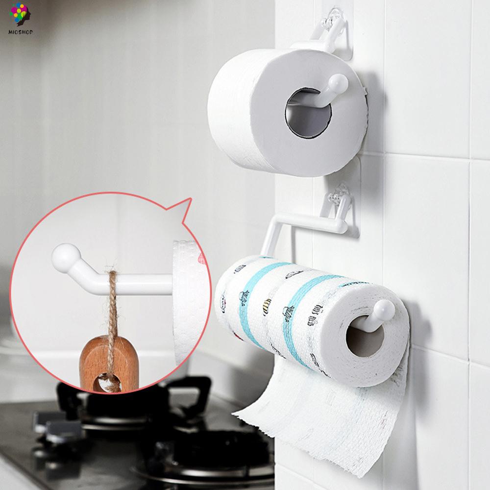 Practical Kitchen Paper Roll Holder Reusable Roll Paper Rack