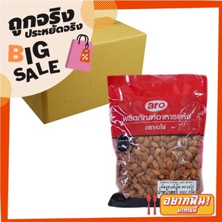 เอโร่ เม็ดอัลมอนด์ 1000 กรัม x 10 แพ็ค aro Almond Kernels 1000 g x 10 Packs