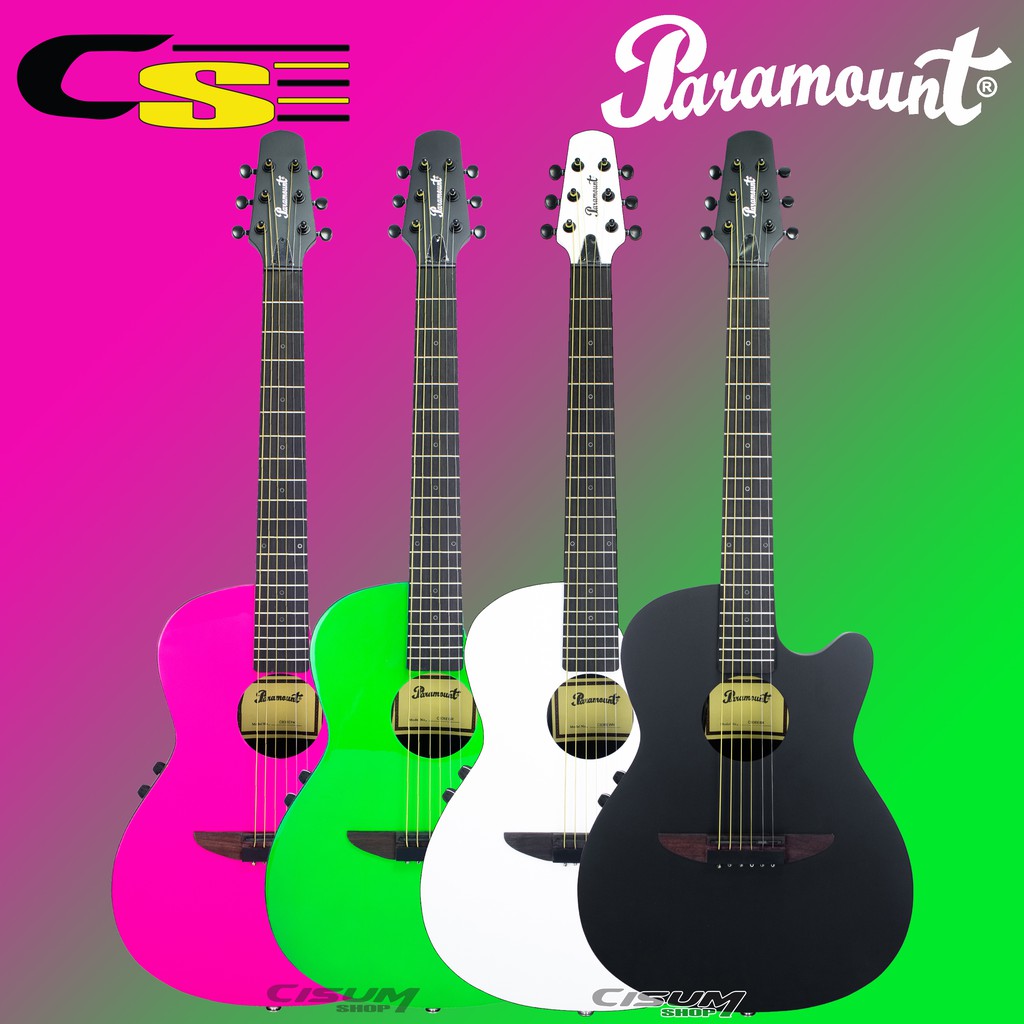 Paramount กีตาร์หลังเต่าเล็ก 36" รุ่น C936E (C936EBK, C936EWH, C936EGR, C936EPK) *Paramount Mini Rou