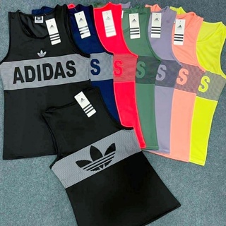 Adidas Original  เสื้อกล้ามใส่คลุมสปอร์ตบรา / ใส่ออกกำลังกาย