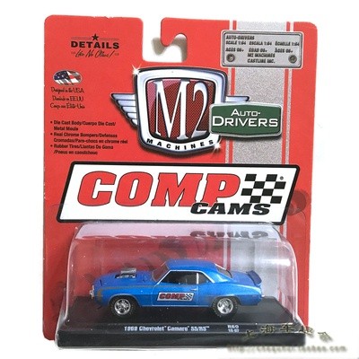 M2 Machines Auto-Drivers 1969 Chevrolet Camaro SS/RS Competition Cams 1:64 