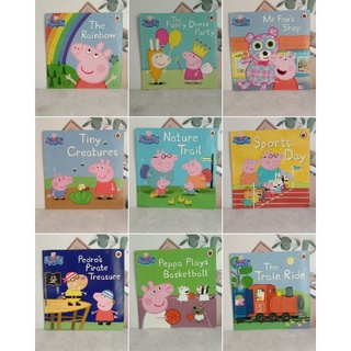 Peppa pig รวมปกนิทานปกอ่อน คละปก คละขนาด  มือสอง -BD3