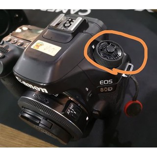 Canon 80D Dial mode แหวนปรับโหมด กาว 2 หน้า 3M