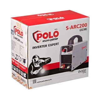 POLO เครื่องเชื่อม ARC MMA Inverter กระแสไฟเชื่อม 10 - 160 แอมป์ รุ่น SARC200 ขนาดลวดเชื่อม 2.6 - 4.0 มม. มีระบบ IGBT