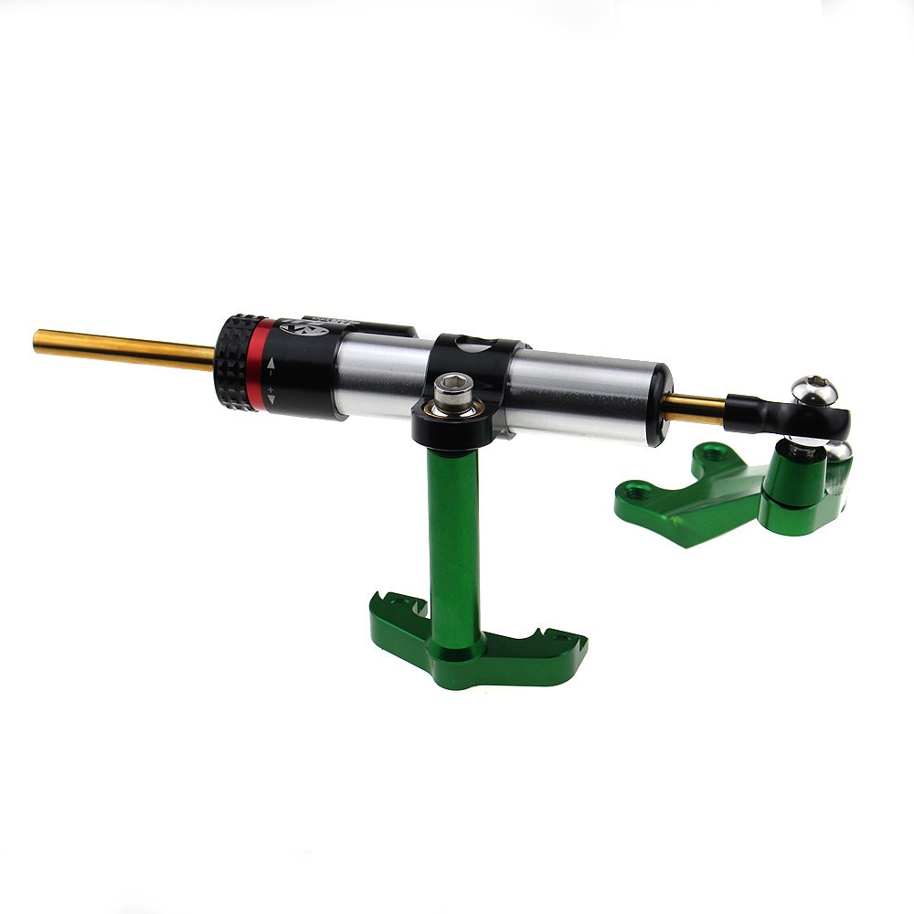 คาวาซากิ ER-6N ER6N 2012-2016 ไม้บรรทัดไทเทเนียม Anti-Shaking ทิศทาง Damper Damper ติดตั้งวงเล็บพวงมาลัยโช้คอัพ Damping Balance Bar