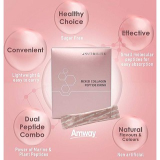 🎈สินค้าแท้100%🎈คอลลาเจนแอมเวย์นิวทริไลท์Mixed Collagen Peptide Amway Nutrilite