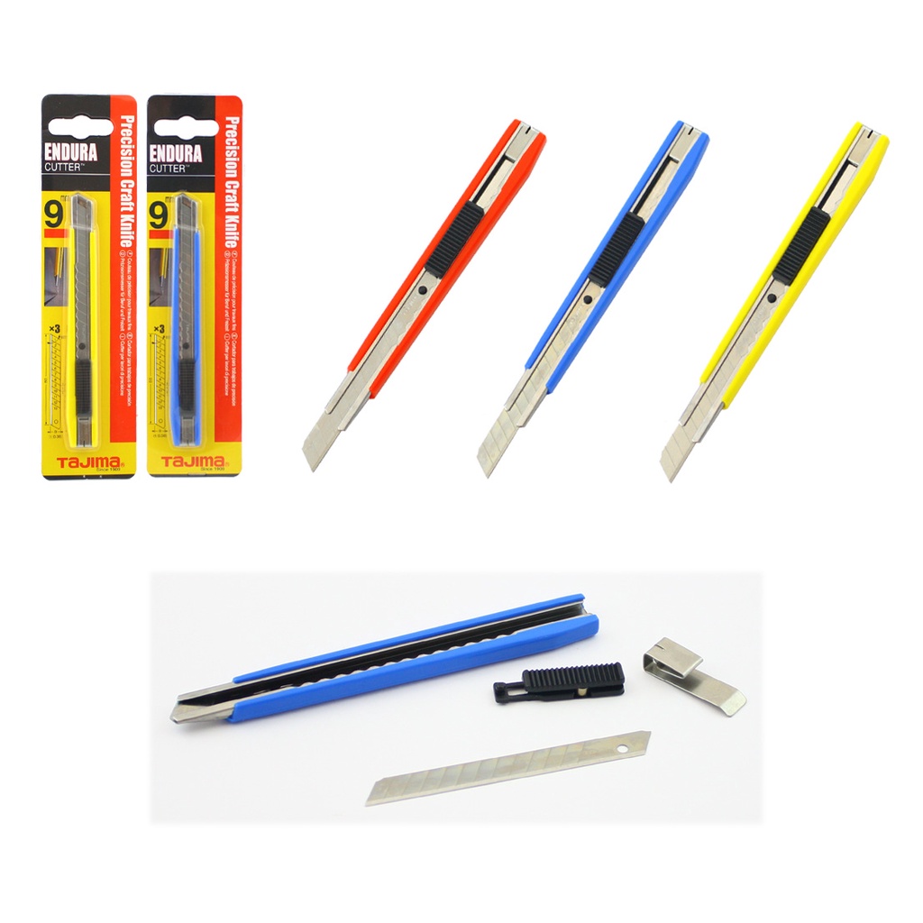 มีดคัตเตอร์ Tajima LC-303 (ราคาต่อ 1 ด้าม) ขอสงวนสิทธิ์ในการเลือกสีด้าม