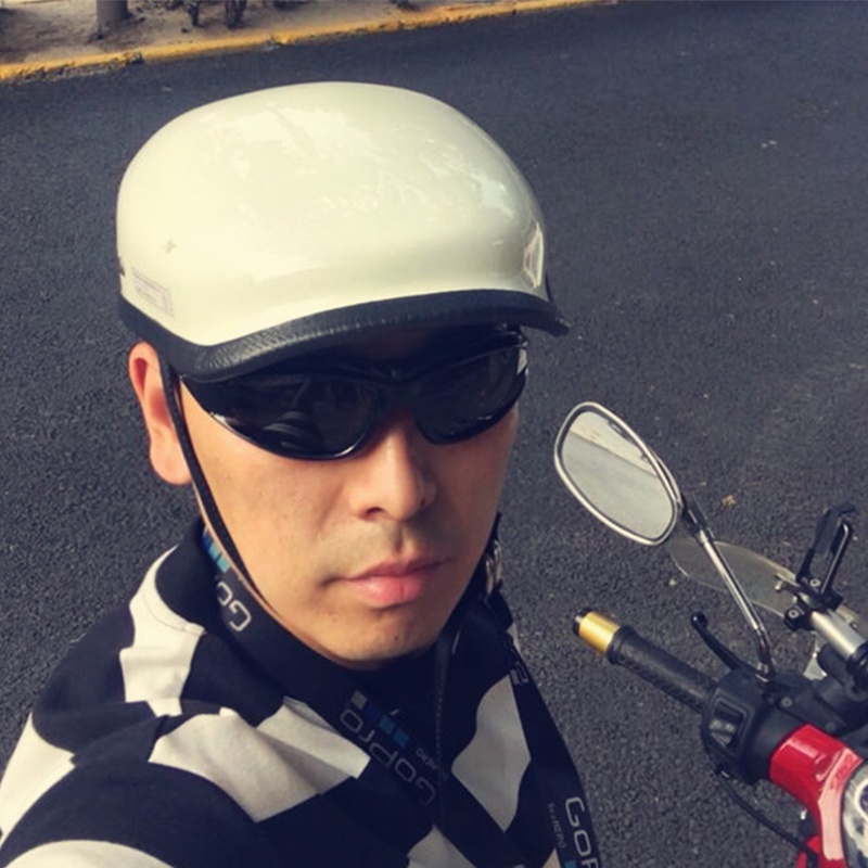 Japanese Style Berets Retro Motorcycle Helmet Classic Motorcycle Half Helmet Vintage Capacete De