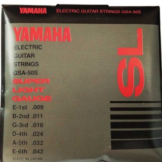 ชุดสายกีต้าร์ไฟฟ้า (6 สาย) ยี่ห้อ YAMAHA แท้ รุ่น GSA-50S