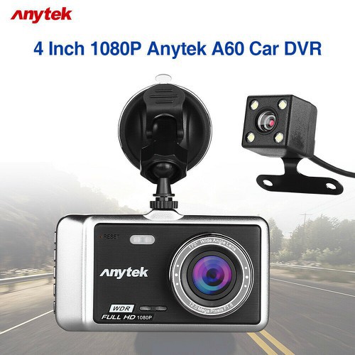 Anytek A60 Full HD กล้อง Dash หน้าและหลัง - Anytek A60