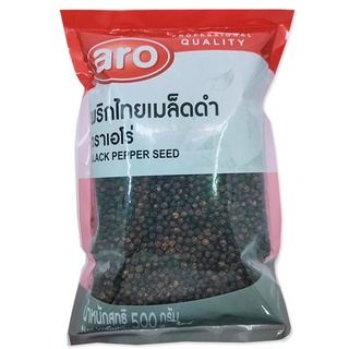 เอโร่ พริกไทยเม็ดดำ 500 กรัม