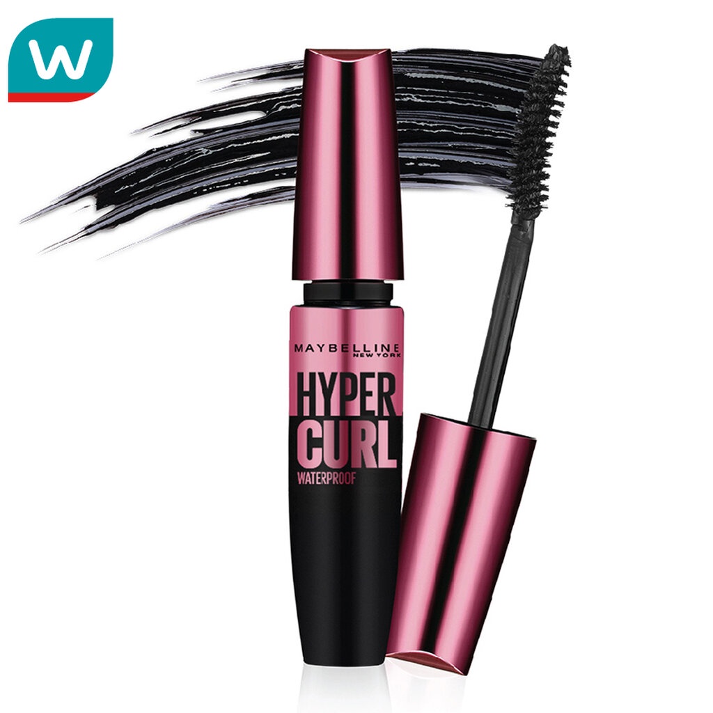 Maybelline เมย์เบลลีน ไฮเปอร์เคิร์ล วอเตอร์พรูฟ 9.2 มล. แบล็ค