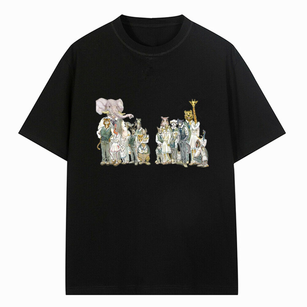 ผลิตภัณฑ์ใหม่👕เสื้อยืด ผ้าฝ้าย 100% พิมพ์ลาย Beastars Legosi Louis Herren สําหรับผู้ชาย และผู้หญิง