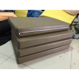 เบาะรองนั่งขนาด 50 x 70 cm.หนา 3 นิ้ว หนังpvc