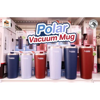 ถ้วยน้ำสูญญากาศสแตนเลสสตีล Polar Vacuum Mug ตราม้าลาย แก้วเก็บอุณหภูมิ แก้วสุญญากาศ