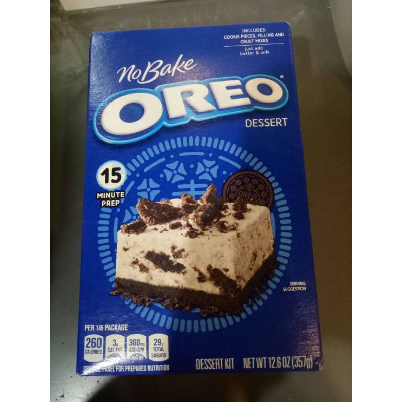 Jell-o No Bake Oreo Cheesecake Dessert 357g ราคาโปรโมชั่น | Shopee Thailand