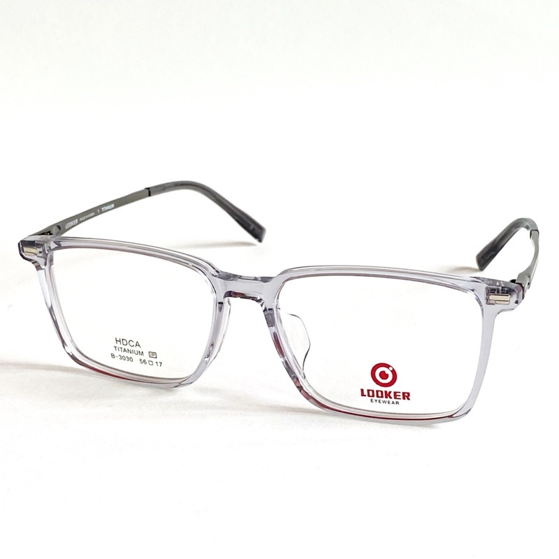 กรอบแว่นตา Looker (ลุคเกอร์) กรอบแว่นสายตา รุ่น HDCA Titanium B3030