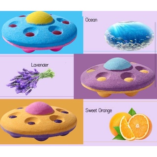 UFO Bathbomb ยานปล่อยสี สบู่อาบน้ำ ของเล่นน้ำ