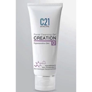 C21 Facial Cleansing gel No.0 ขนาด 50,100Ml. ซีทูวัน เจลล้างหน้าสำหรับผิวแพ้ง่าย