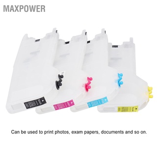 Maxpower ตลับหมึก สีแดง สีฟ้า สีเหลือง สีดํา 4 สี อุปกรณ์เสริม สําหรับเครื่องพิมพ์ Lc12 Lc73 Lc79 Lc