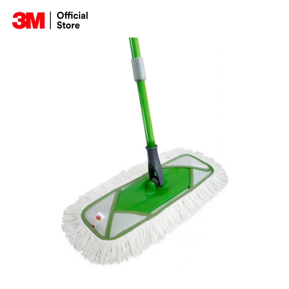 ❂Scotch-Brite® Cotton Flat Mop สก๊อตช์-ไบรต์® ม็อบดันฝุ่น ชนิดเส้นด้าย อุปกรณ์เสริม