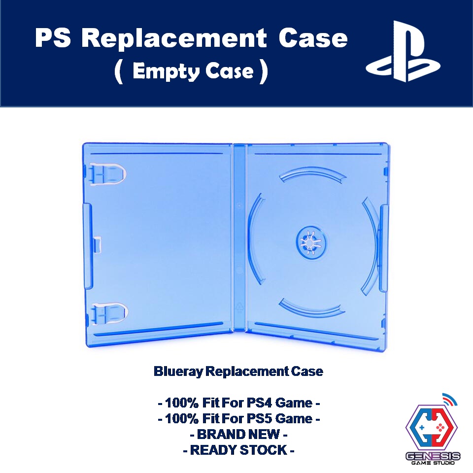 PS4 PS5 Blueray Replacement Game Case Empty Case Disc Case Game Cover 游牵引绳 游用品