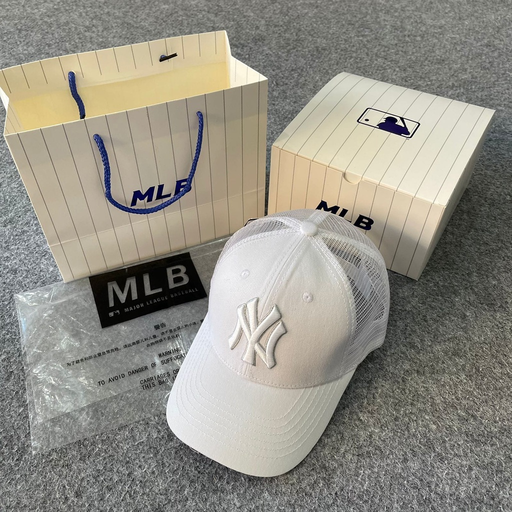 หมวก MLB นําเข้า ของแท้ - MLB Trucker NY