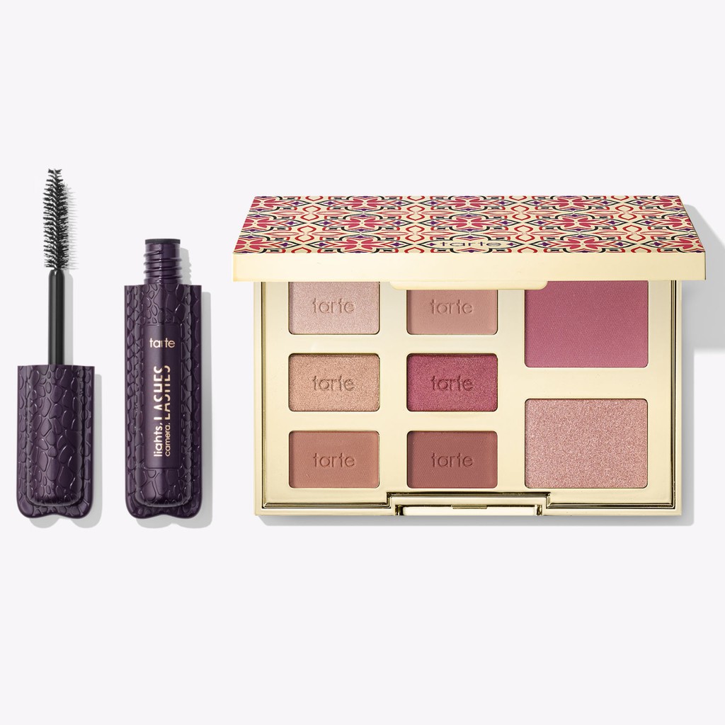 🔥SALE*🔥เซทพาเลทตาแก้มไฮไลท์จาก Tarte goddess glam eye & cheek set