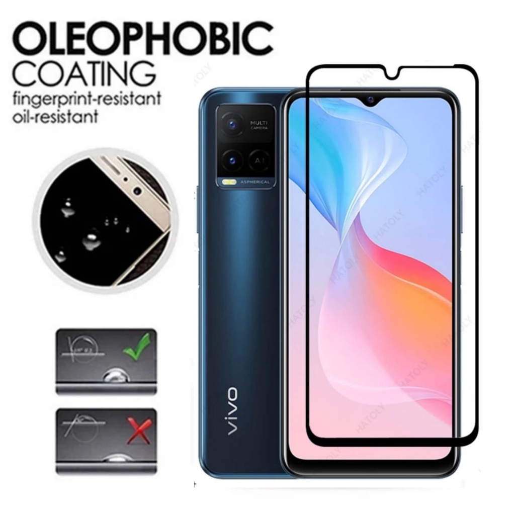 กระจกนิรภัย Vivo Y21t / Vivo Y21a / Vivo Y21e / Vivo Y21 / Vivo Y21s / Vivo Y33s Screen Guard ฟิล์มก