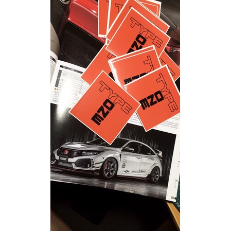 สติ๊กเกอร์ JDM Typeone