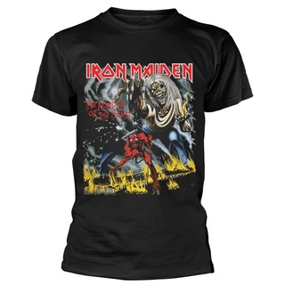 เสื้อยืด พิมพ์ลาย Iron Maiden The Number Of The Beast สําหรับผู้ชาย