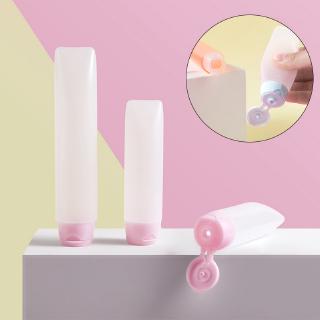 30ML/50ML Empty Plastic Portable Tubes Bottle/ Cream Lotion Refillable Cosmetic Hose Bottle/Travel Bottles Plastic Squeeze Bottle with Flip Caps for Shampoo,Conditioner,Lotion/  Makeup Tools