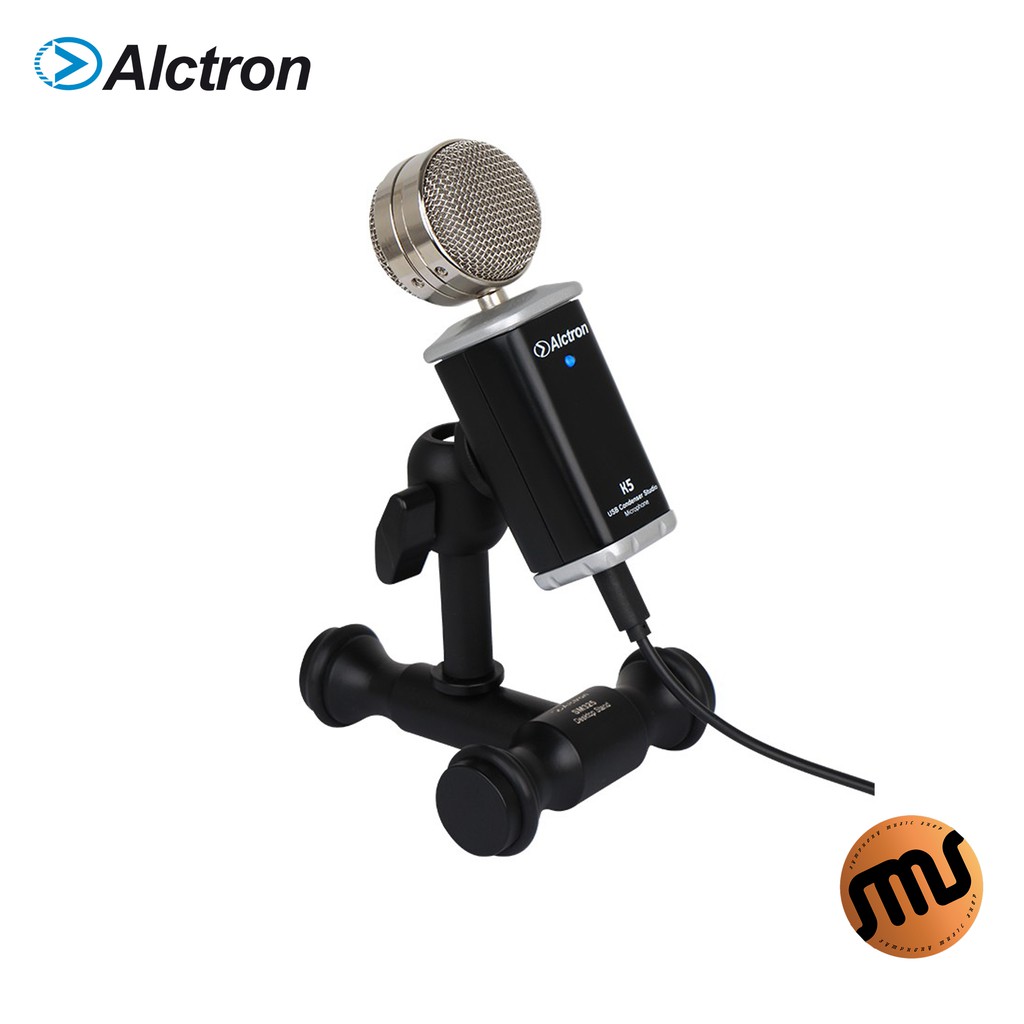 Alctron ไมค์คอนเดนเซอร์ รุ่น K5 USB Recording Condenser MIC