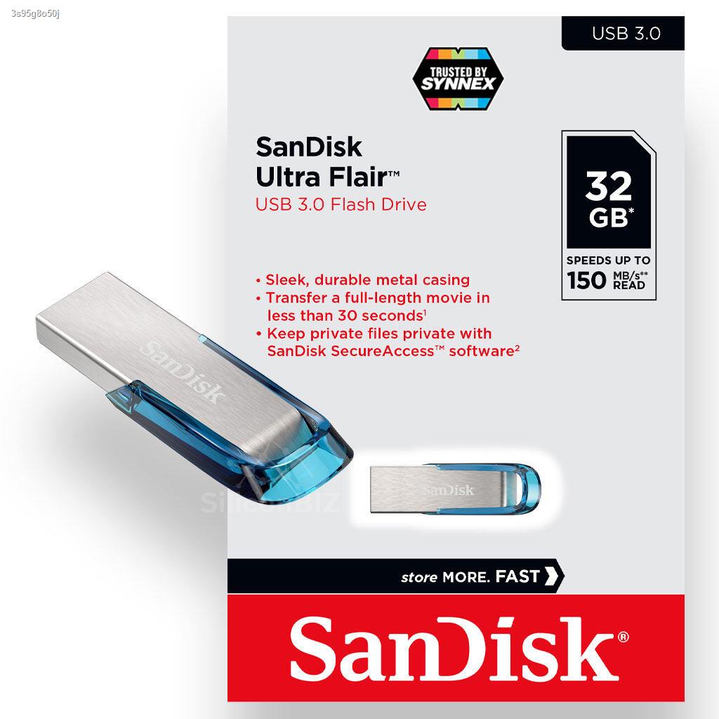 พร้อมส่ง Sandisk Ultra Flair แฟลชไดรฟ์ USB 3.0 150MBs CZ73 - baobao03 ...