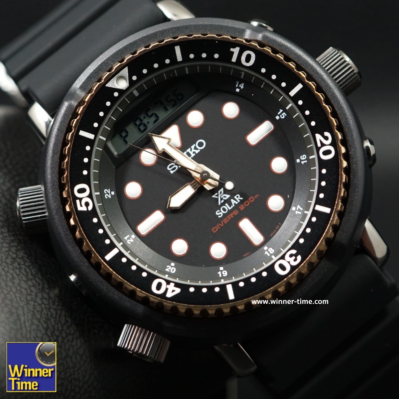 นาฬิกาSeiko Prospex "Arnie" Solar Divers Watch รุ่น SNJ028P1,SNJ028P,SNJ028