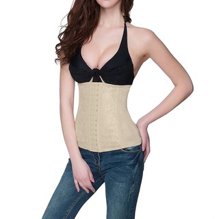 ชุด Corset กระชับสัดส่วน ตะขอเหล็กรัดเอว cincher ท็อปส์ Bustier