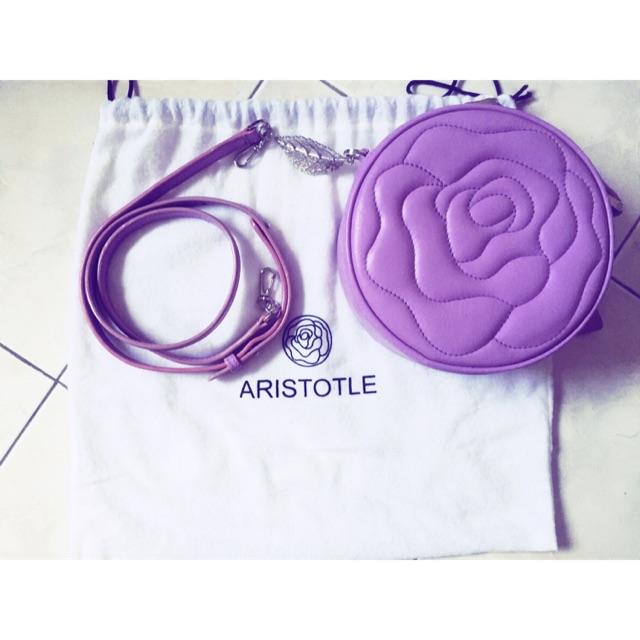Aristotle Rose Bag รุ่น Little Maxi สี Lavender ของแท้