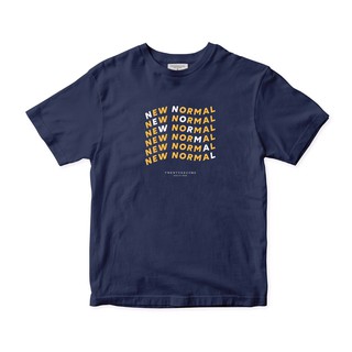 TWENTYSECOND THE NEXT NORMAL - NEW NORMAL TEE - NAVY