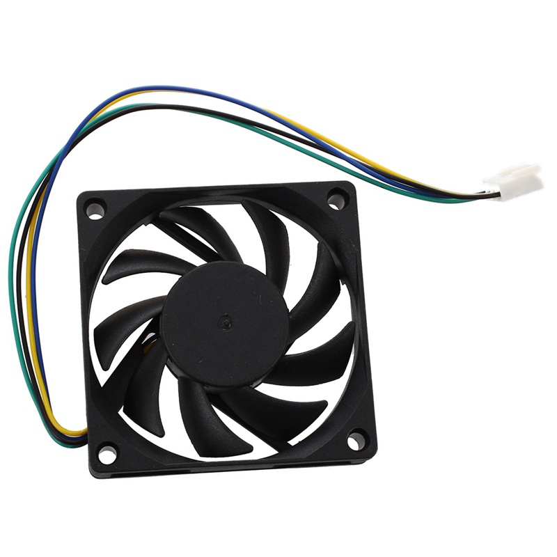 พัดลมคอมพิวเตอร์ 4Pcs 70X70X15mm 12V 4 P PWM PC Computer Case CPU ...