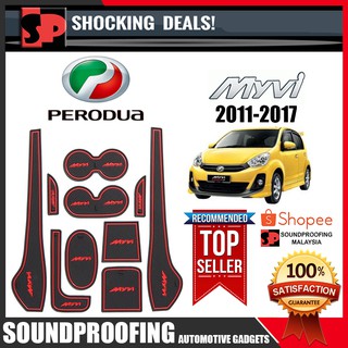 Perodua Myvi 2011-2017 แผ่นรองพื้นด้านในรถยนต์